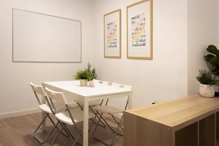 Sala de la consulta para sesiones de pareja